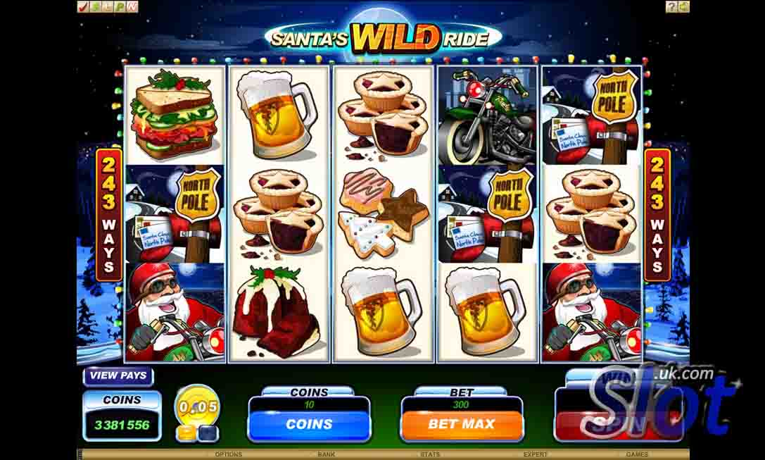 Santas Wild Ride Slot Freeplay