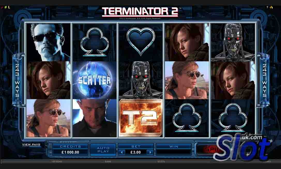 Terminator 2 Slot Freeplay