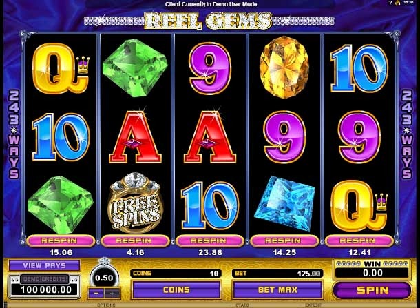 Reel Gems Slot Freeplay