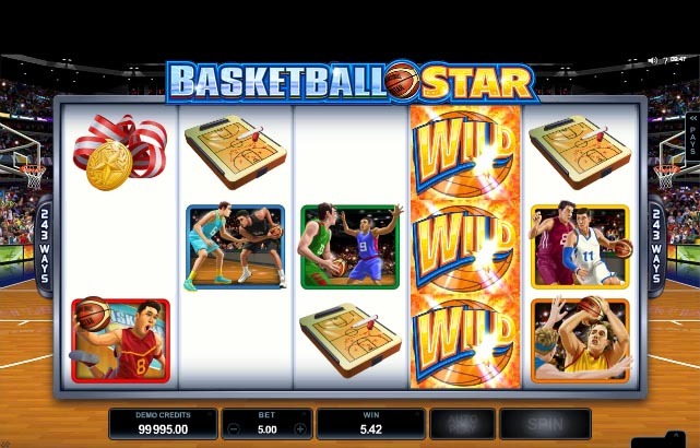 Basketball Star Slot Bonus