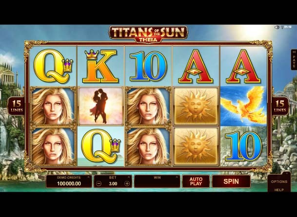 Titans of the Sun Theia Slot Freeplay