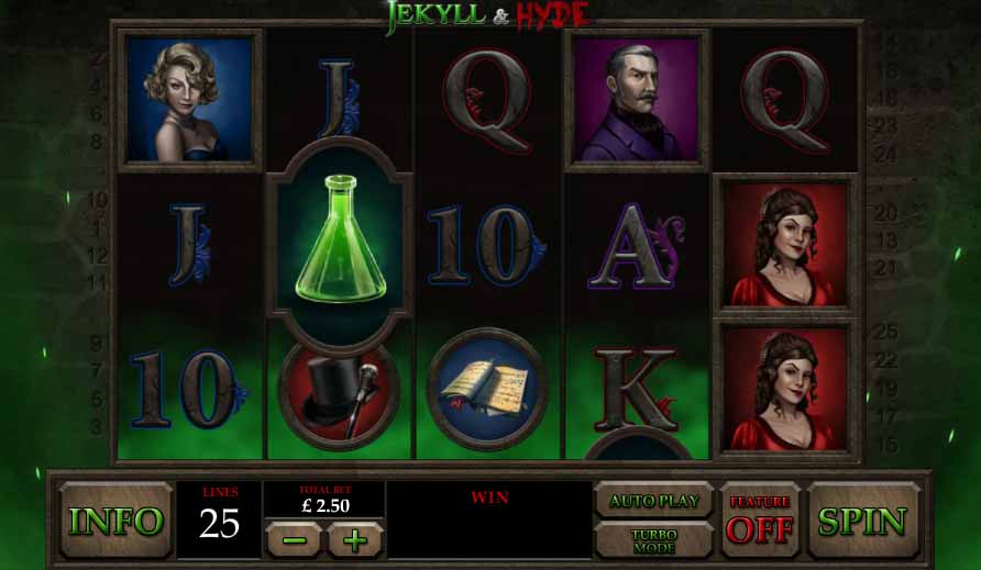 Jekyll and Hyde Slot Freeplay