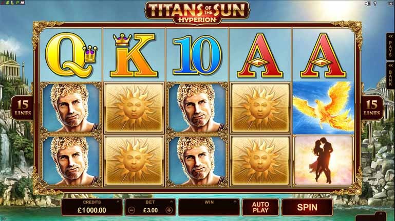 Titans of the Sun Hyperion Slot Freeplay