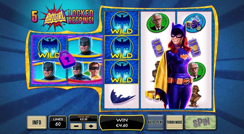 Batman and the Batgirl Bonanza Slot Freeplay