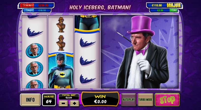 Batman and the Penguin Prize Slot Freeplay