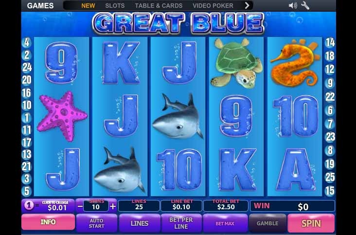 Free Slot Games Great Blue