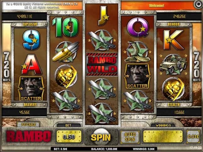 Rambo Slot Freeplay