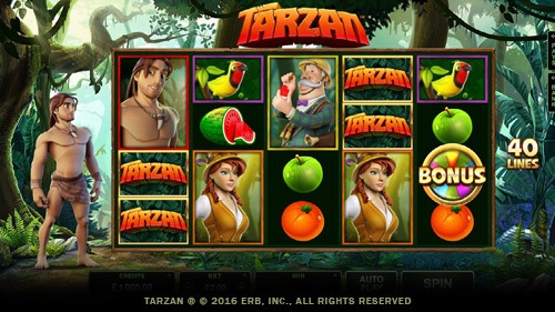 Tarzan Slot Game Freeplay
