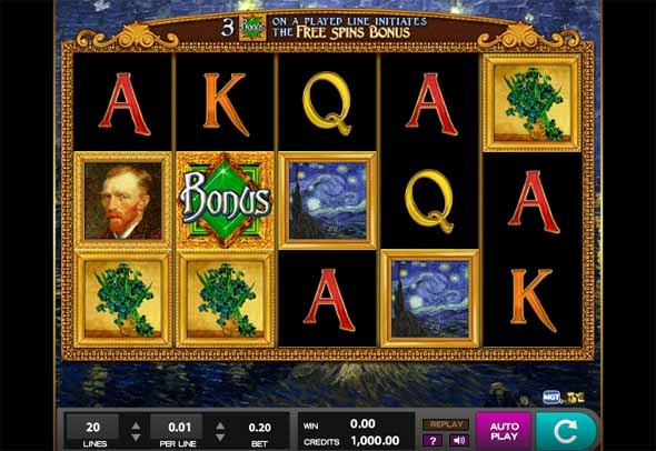 Van Gogh Slot Game Freeplay