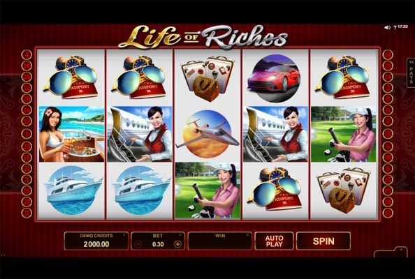 Life of Riches slot freeplay