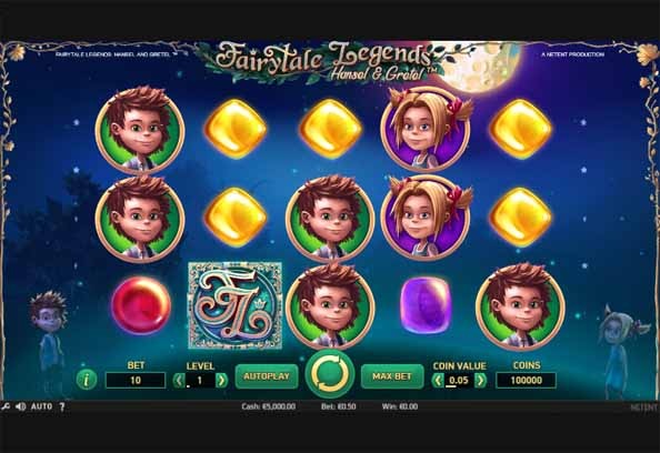 Fairytale Legends Hansel and Gretel slot freeplay