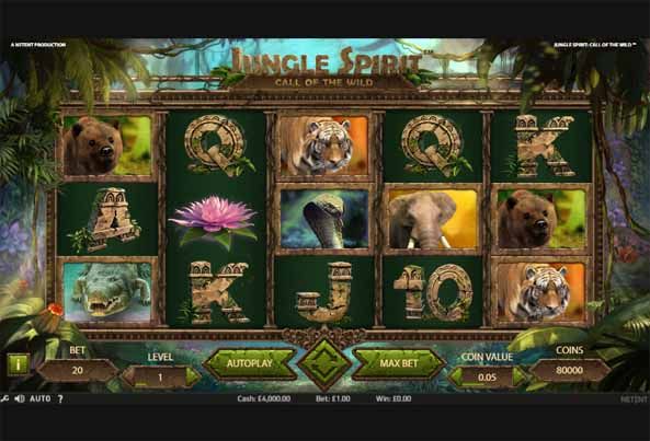 Jungle Spirit: Call of the Wild Slot Game Freeplay