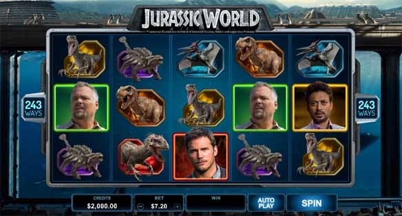 Jurassic World Slot Game freeplay