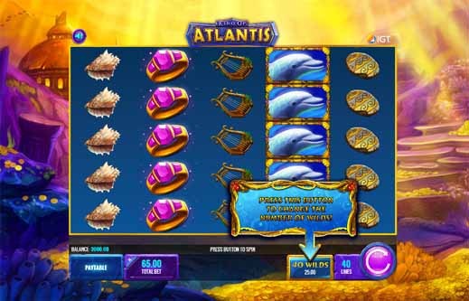 King of Atlantis Slot Freeplay