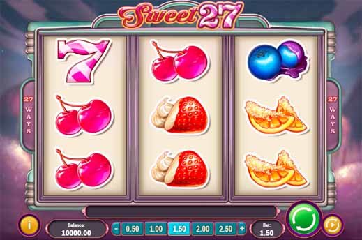 Sweet 27 Slot Freeplay