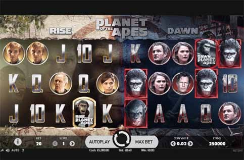 Planet of the Apes Slot Freeplay