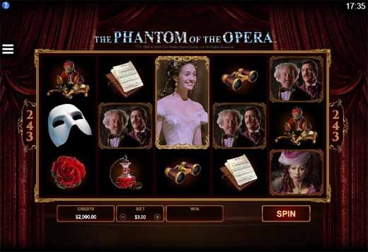 The Phantom of the Opera Slot Freeplay