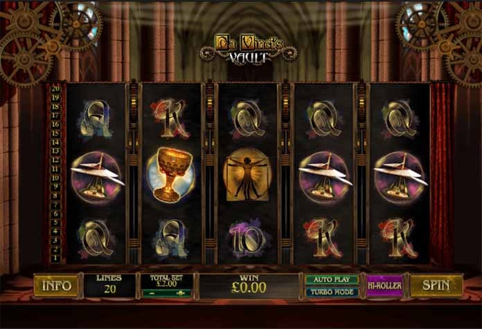 Da Vinci's Vault Slot Freeplay