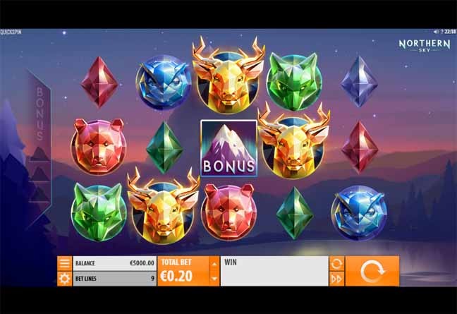 Northern Sky Slot Game Freeplay