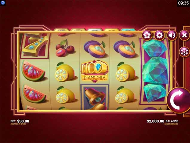 Deco Diamonds Slot Freeplay