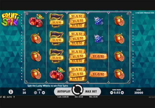 Fruit Spin Slot Freeplay