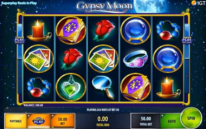 Gypsy Moon Slot Freeplay