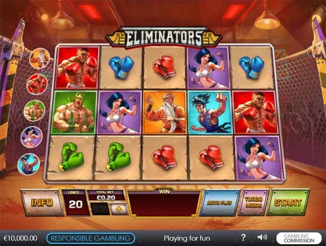 Eliminators Slot Game Freeplay