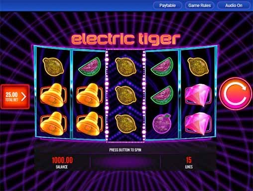 Electric Tiger Slot Game Freeplay