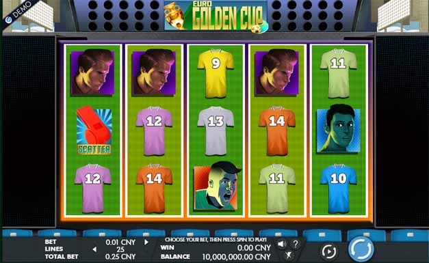 Euro Golden Cup Slot Freeplay