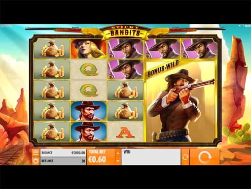 Sticky Bandits Slot Freeplay