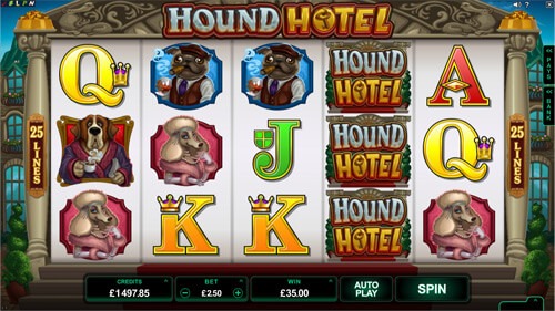 Hound Hotel Slot Freeplay