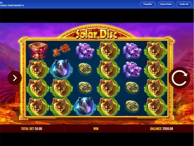 Solar Disc Slot Freeplay