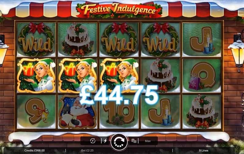 Festive Indulgence Slot Win