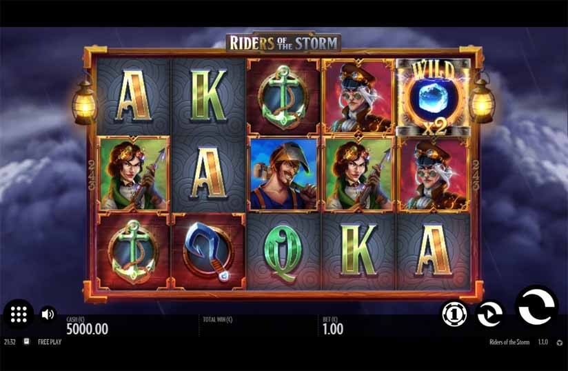 Riders of the Storm Slot Reels
