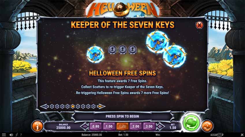 Helloween Slot Bonus