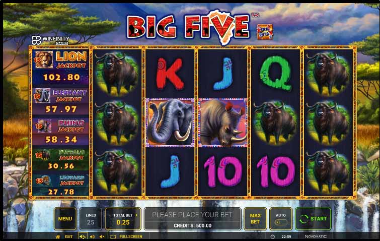 Big Five Slot Game Freeplay
