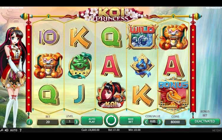 Koi Princess Slot Freeplay