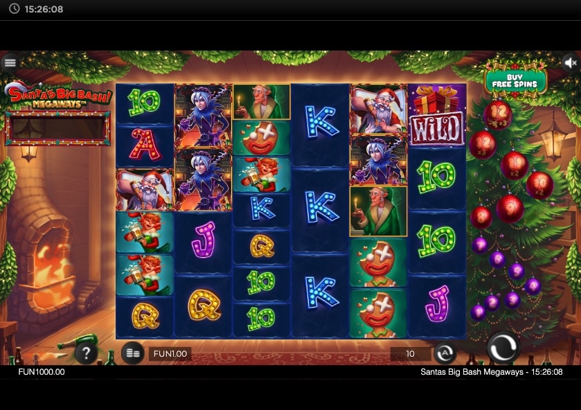 Santa’s Big Bash Megaways Slot Freeplay