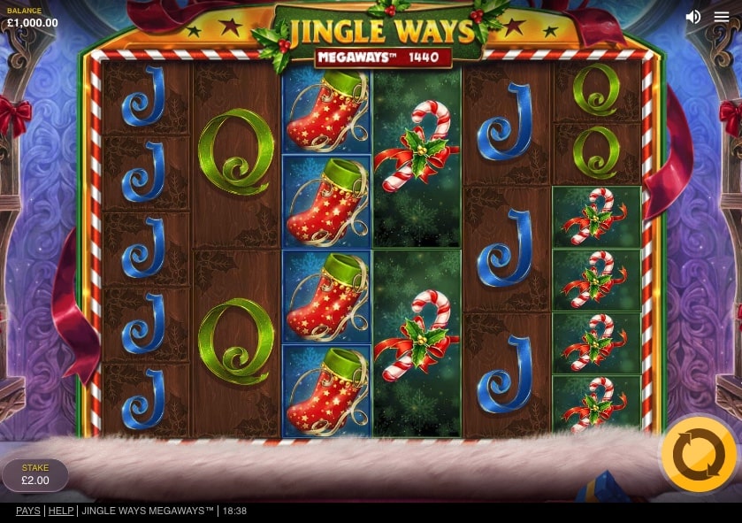 Jingle Ways Megaways Slot Freeplay
