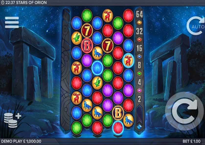 Stars Of Orion Slot Reels