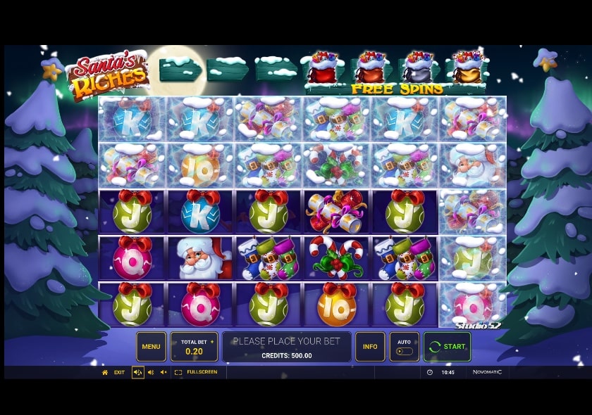 Santa's Riches Slot Freeplay