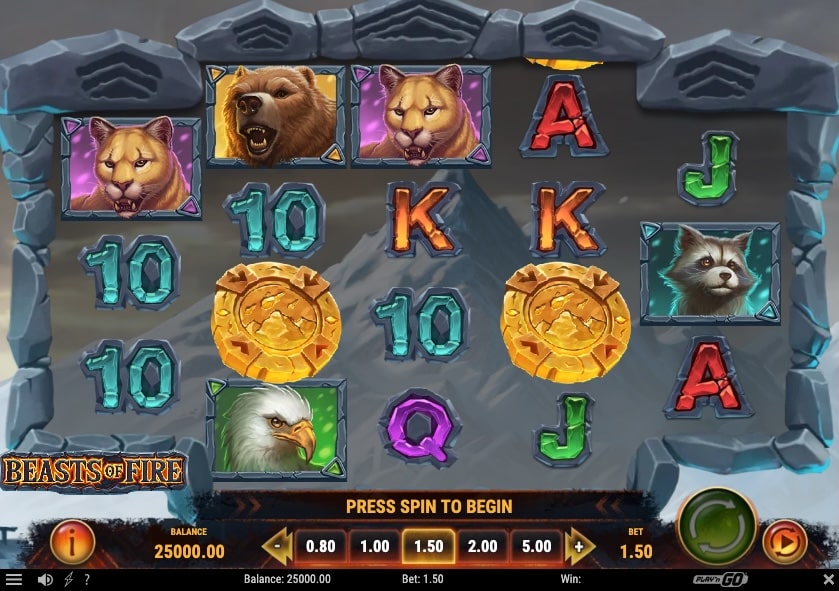 Beasts Of Fire Slot Freeplay