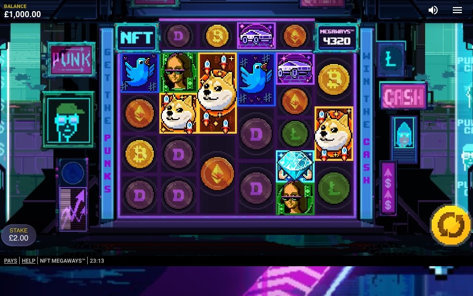 NFT Megaways Slot Freeplay