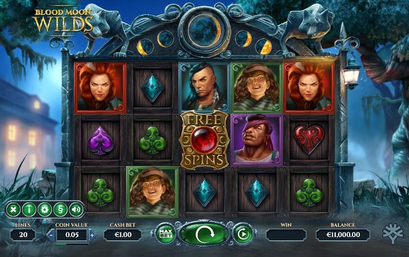 Blood Moon Wilds Slot Freeplay