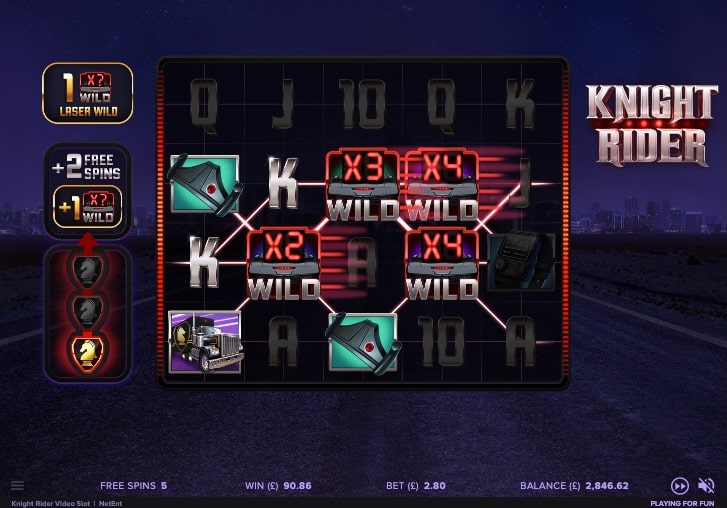 Knight Rider Slot Freeplay