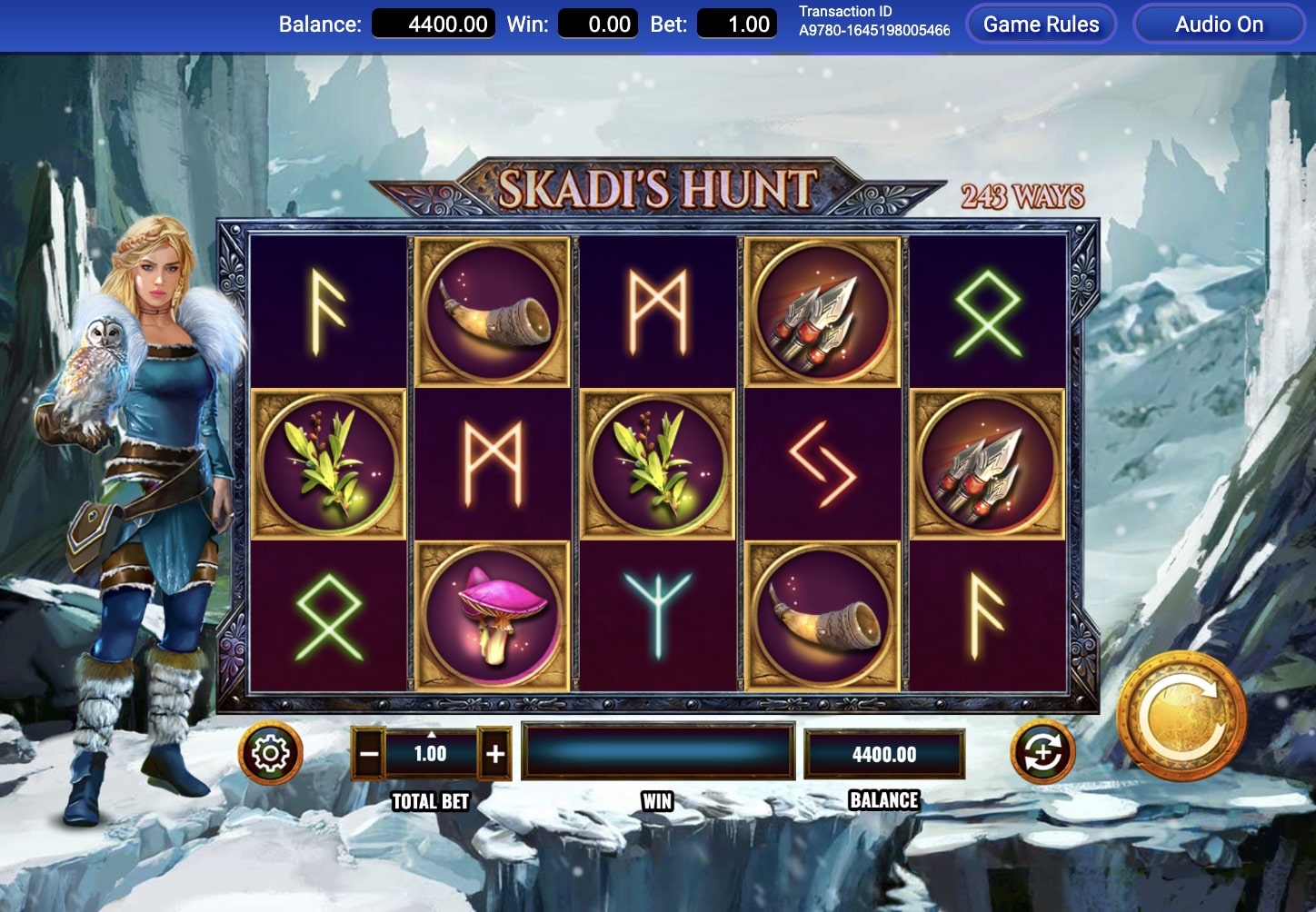 Skadi’s Hunt Slot Freeplay