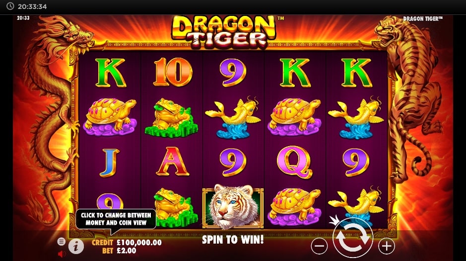 Dragon Tiger Slot Freeplay