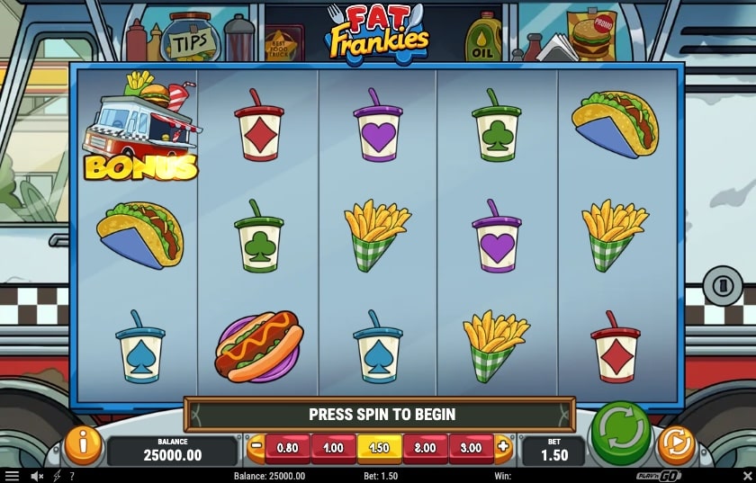 Fat Frankies Slot Freeplay