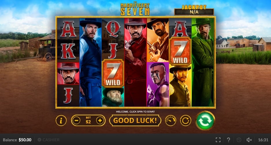 The Magnificent Seven Slot Freeplay