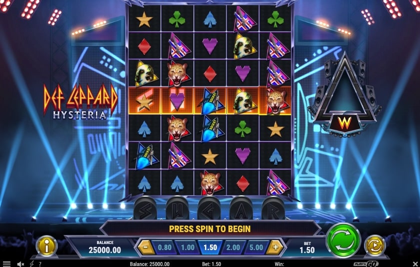 Def Leppard: Hysteria Slot Freeplay